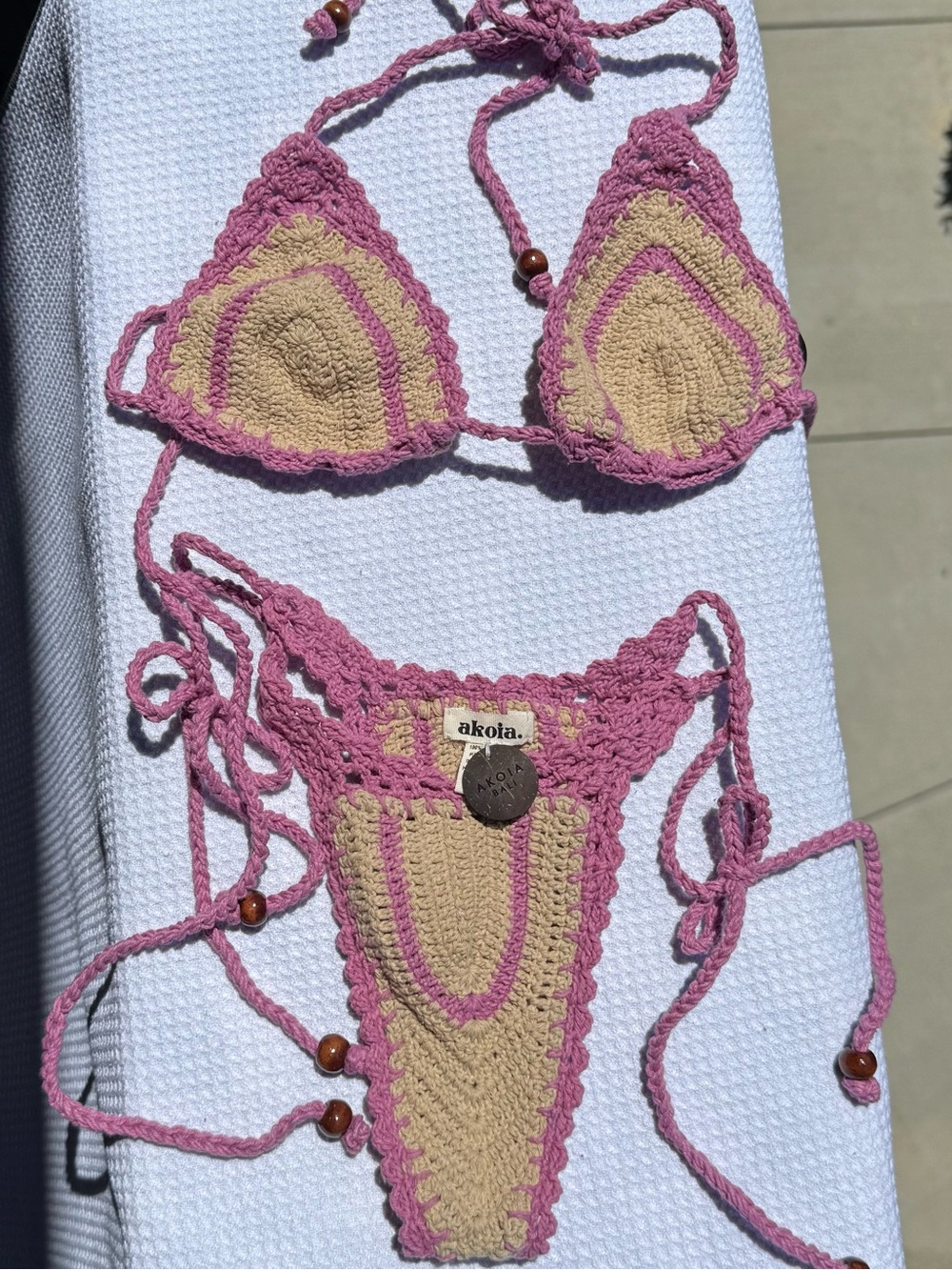 Akoia crochet Lorena bikini